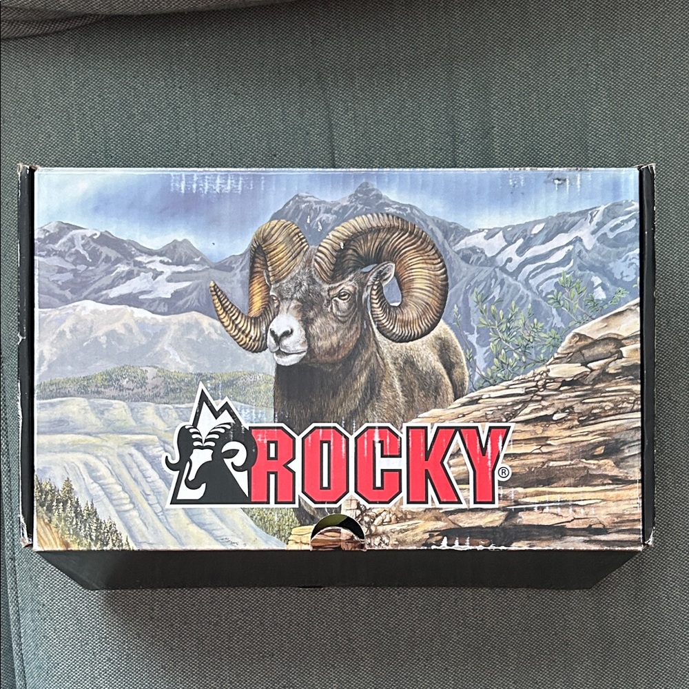 USPS-Approved Rocky Black Shoes